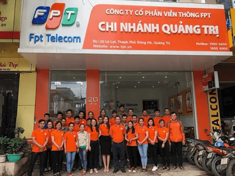 Chi nhánh Vp Lắp Mạng FPT Quảng Trị