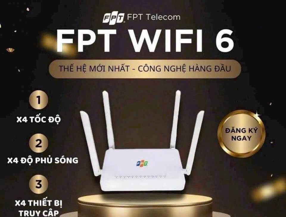 Thế hệ WiFi mới nhất do FPT Telecom phân phối 